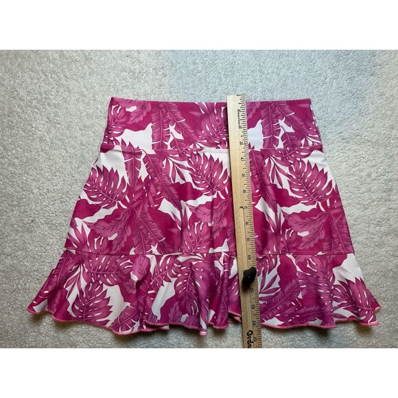 Tina + Jenna Skort Womens Size S Pink Tropical Tennis Golf Pickleball - Picture 7 of 7